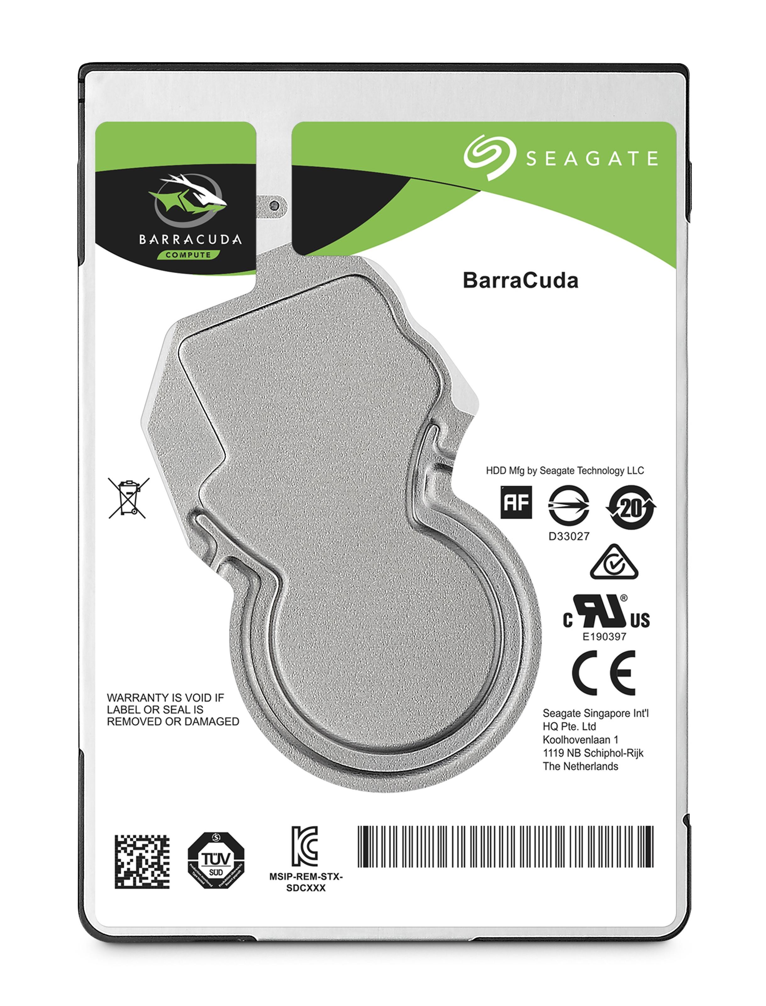 „Seagate Barracuda ST5000LM000“ vidinis kietasis diskas, 2,5 colio, 5000 GB, Serial ATA III