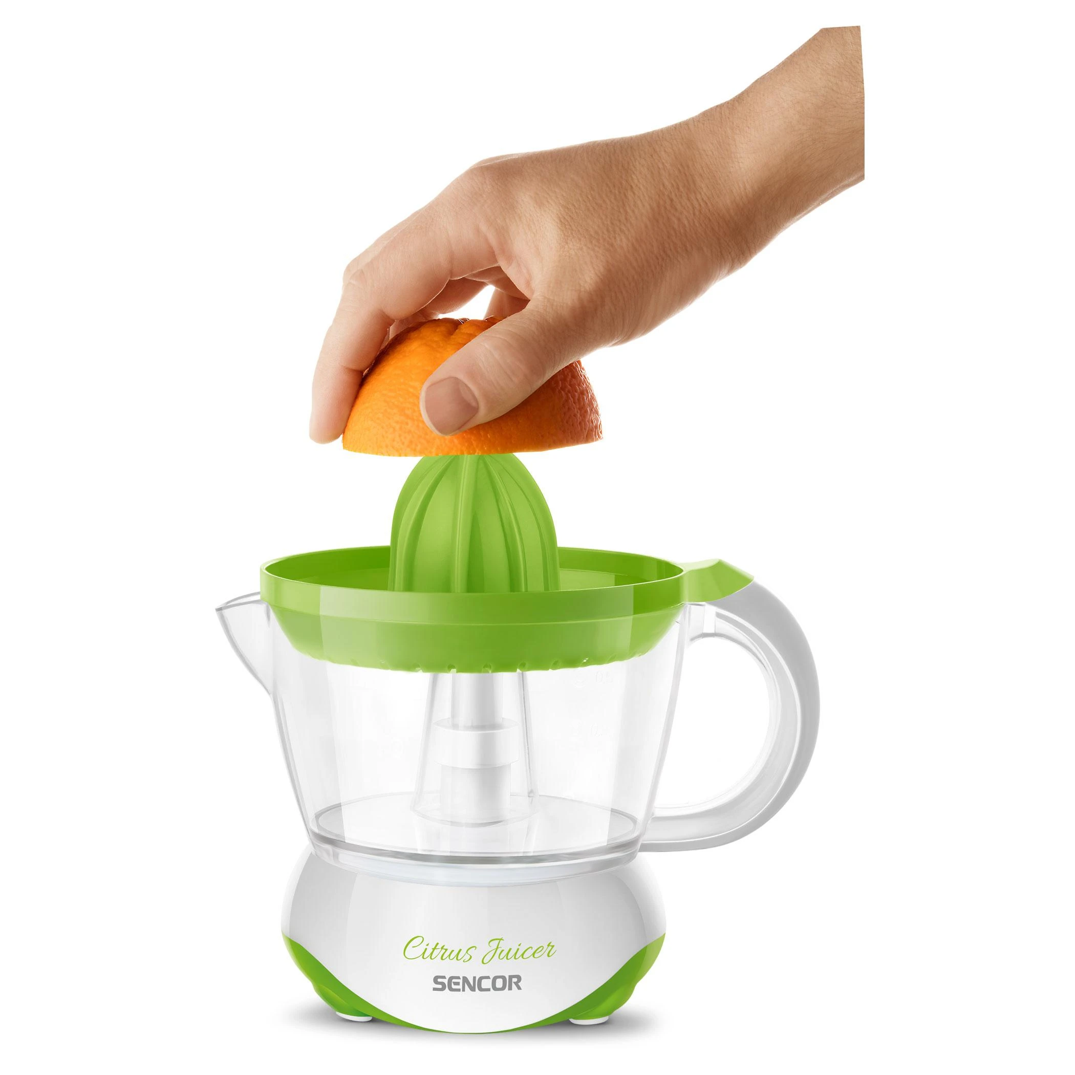 Sencor elektrinė sulčiaspaudė citrusiniams vaisiams SCJ1051GR