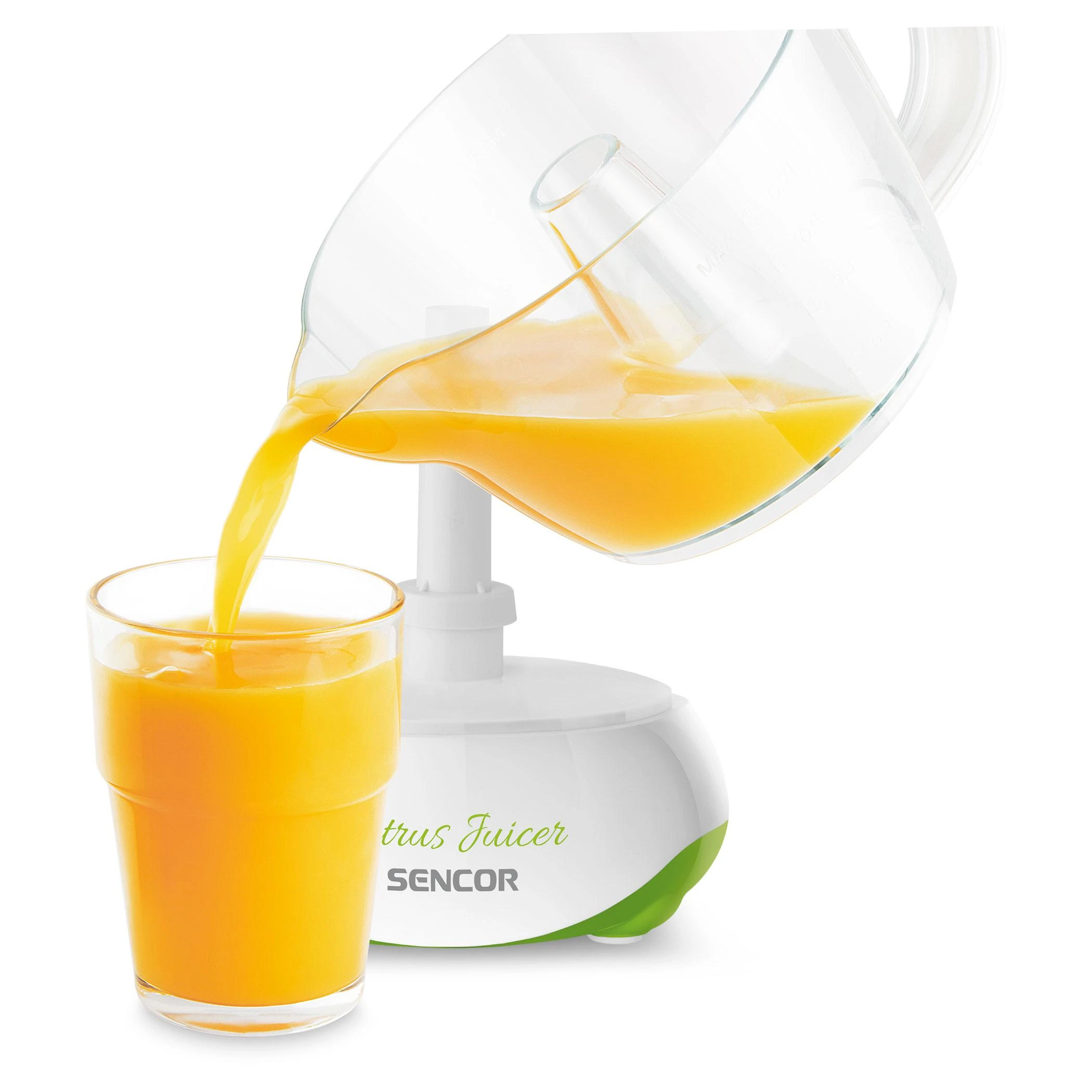 Sencor elektrinė sulčiaspaudė citrusiniams vaisiams SCJ1051GR