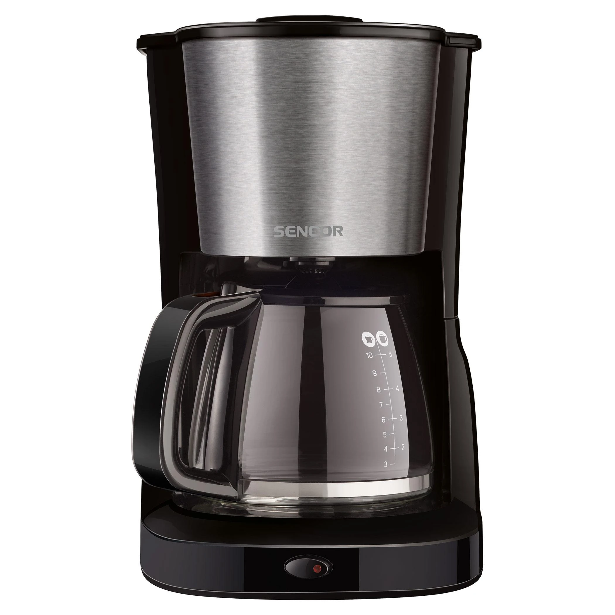 Kavos aparatas SENCOR Coffe Maker, 1000W, 1.25l, 10-12 puodelių
