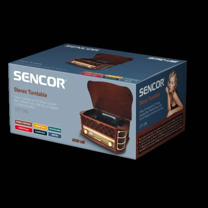 Sencor STT 016 patefonas