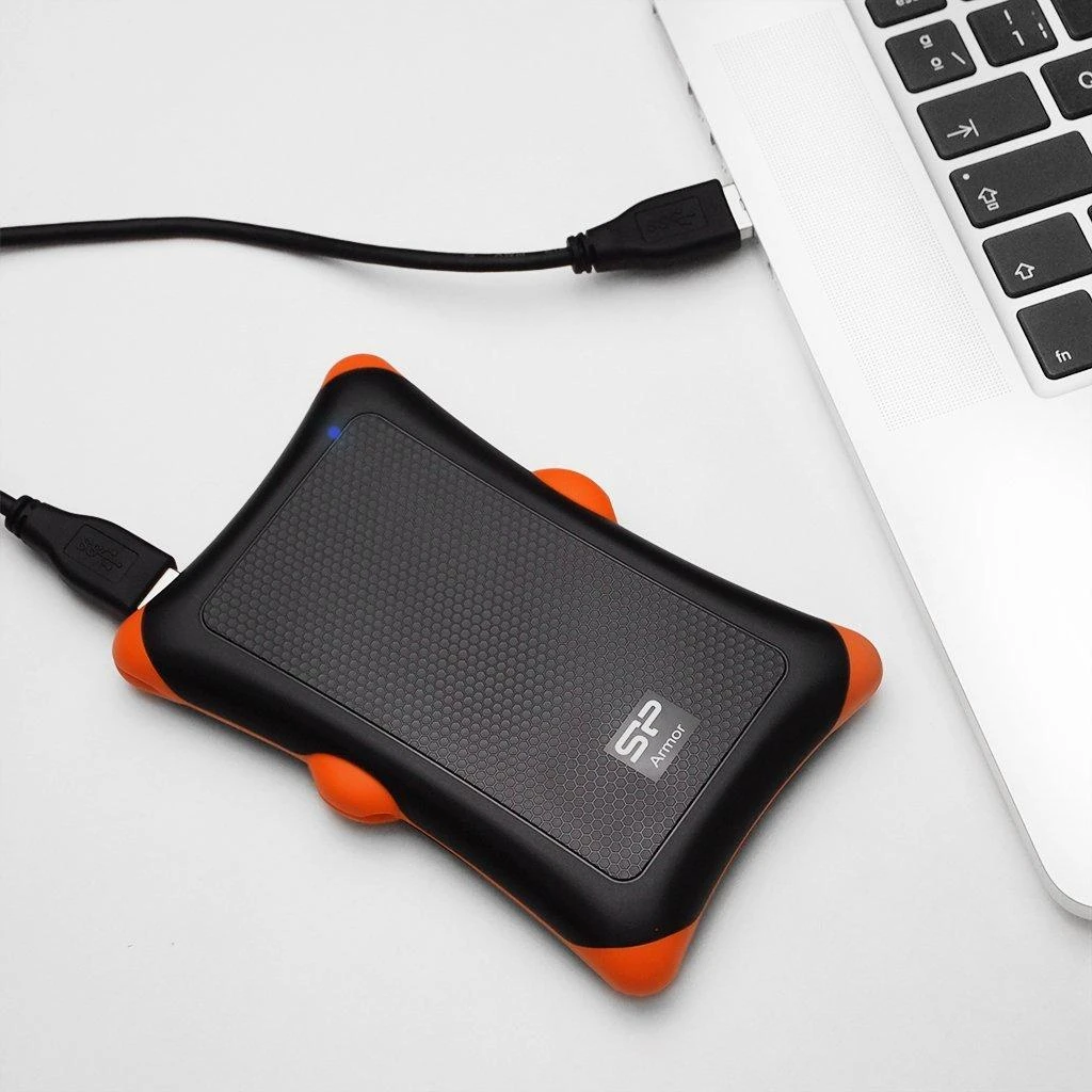 Išorinis kietasis diskas Silicon Power Armor A30 1TB 2.5 ", USB 3.1, Juodas