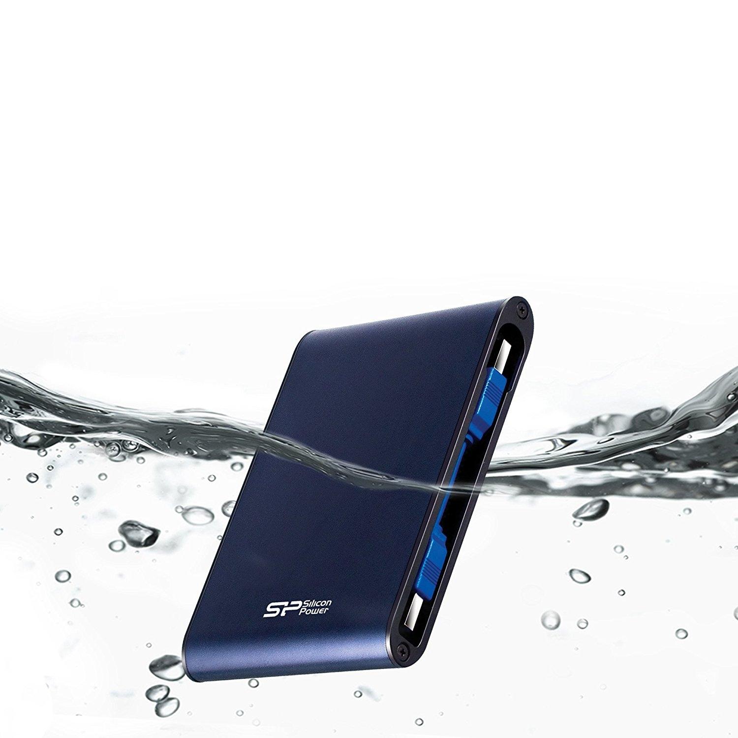 Kietasis diskas Silicon Power Armor A80 1TB 2.5 ", USB 3.0, Mėlyna
