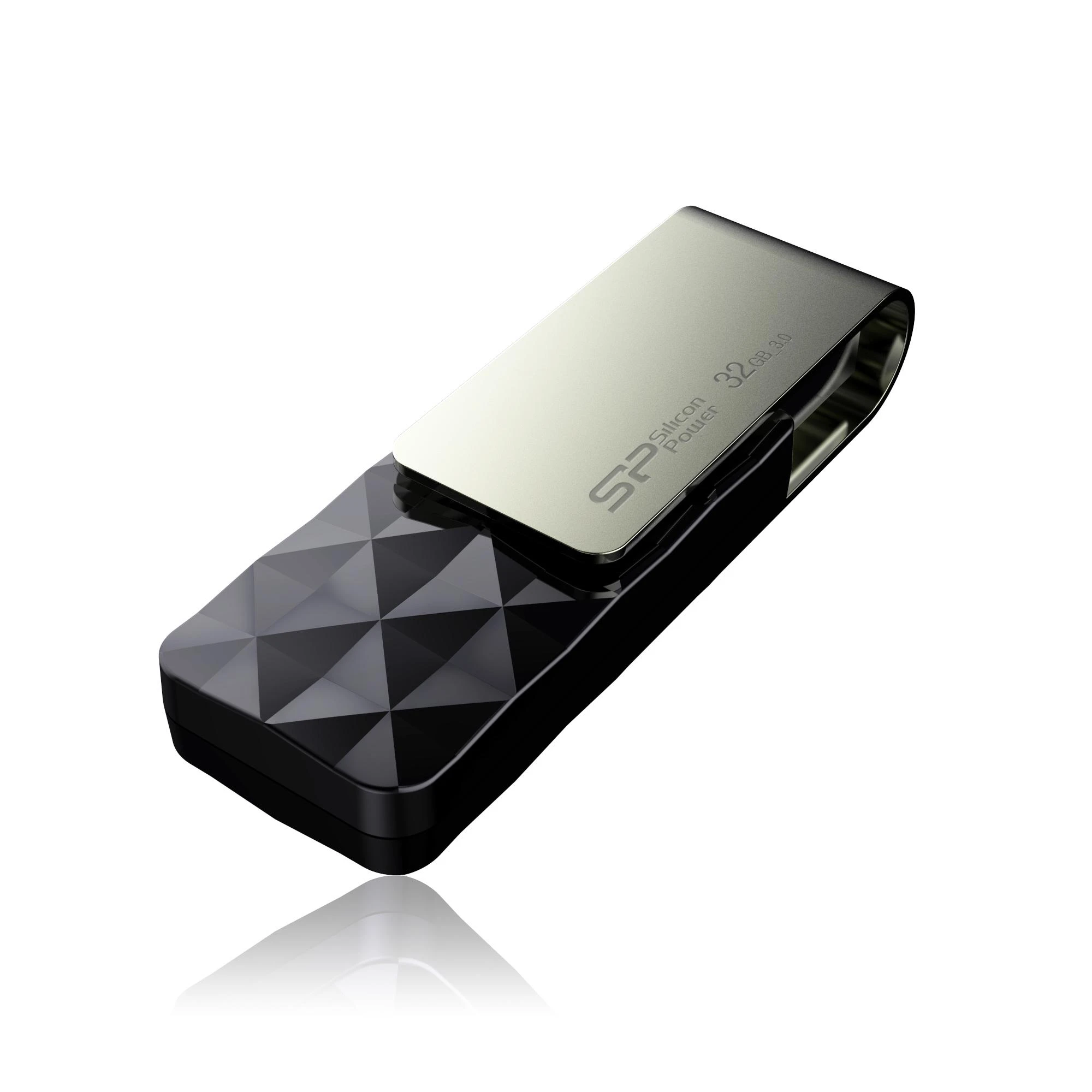 Silicon Power Blaze B30 32 GB, USB 3.0, Juodas