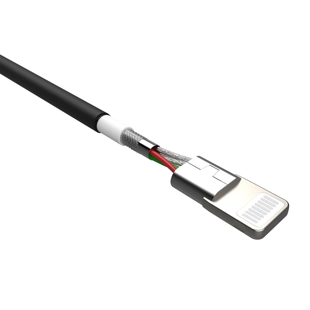 Silicon Power USB Type-A iki Lightning Cable LK15 MFi Apple, PVC, Baltas
