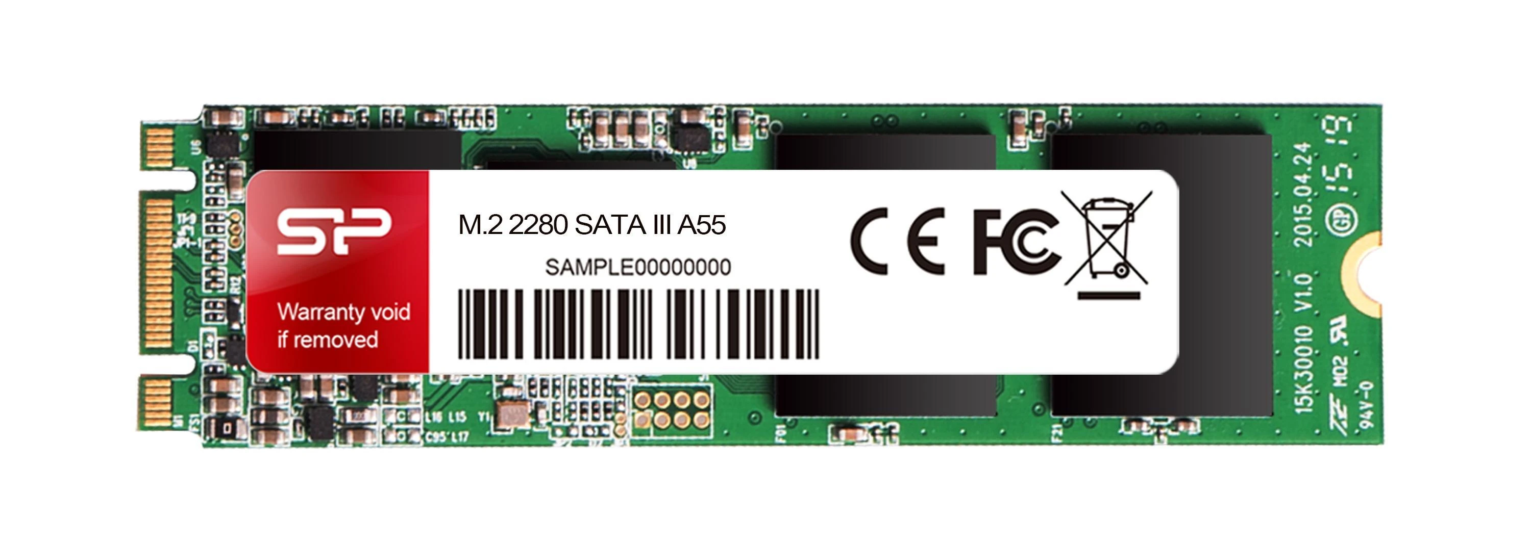 SILICON POWER SSD A55 256GB M.2 SATA 560/530 MB/S