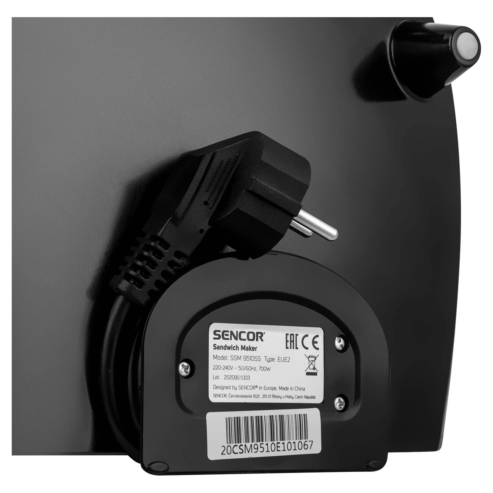 Sumuštinių keptuvas Sumuštinių keptuvė Sencor 3in1 SSM 9410SS
