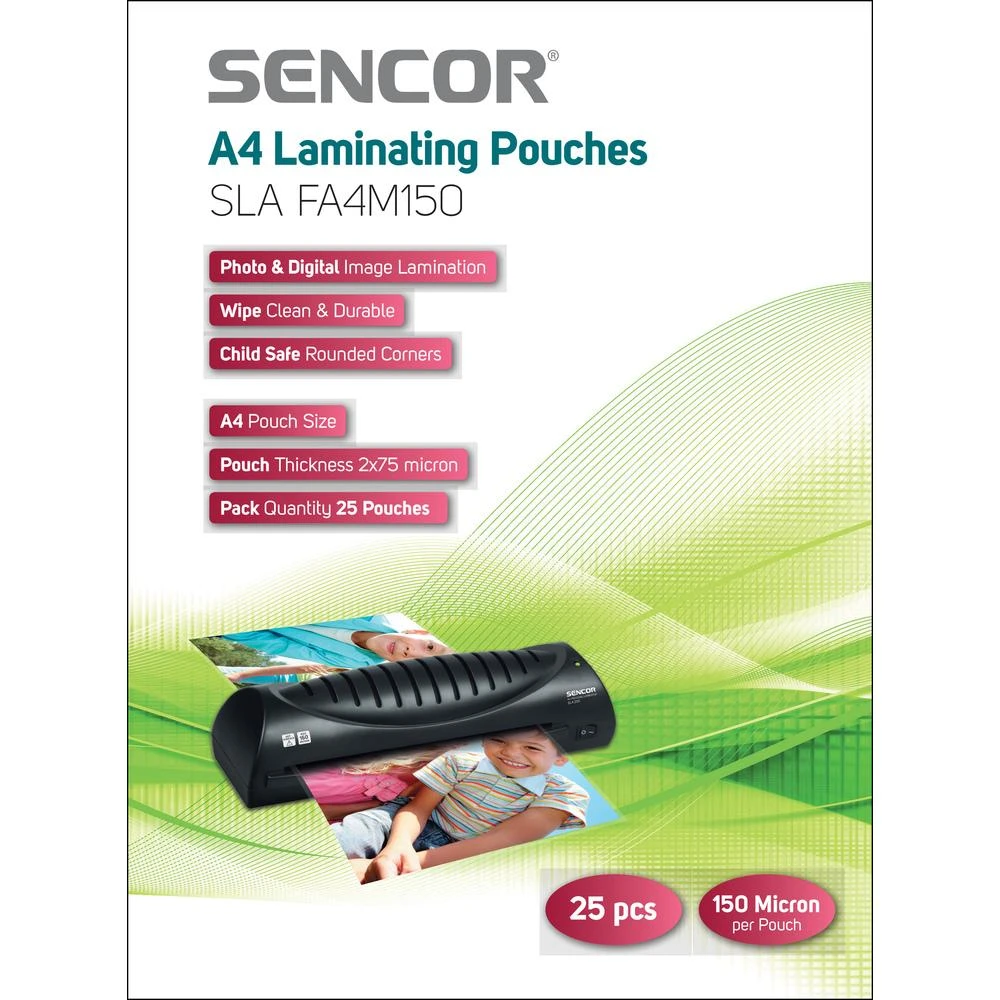 Sencor SLA FA4M150 folija A4 25 vnt.