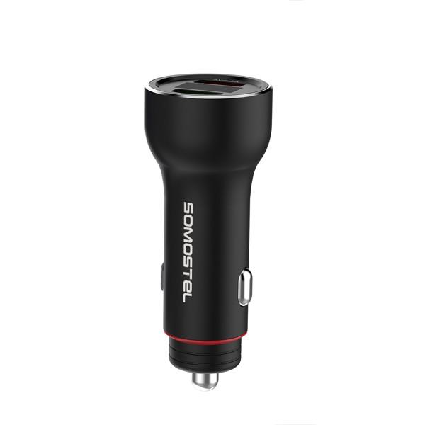Somostel 2x USB-A 5 A įkroviklis (SMS-89 Juodas)