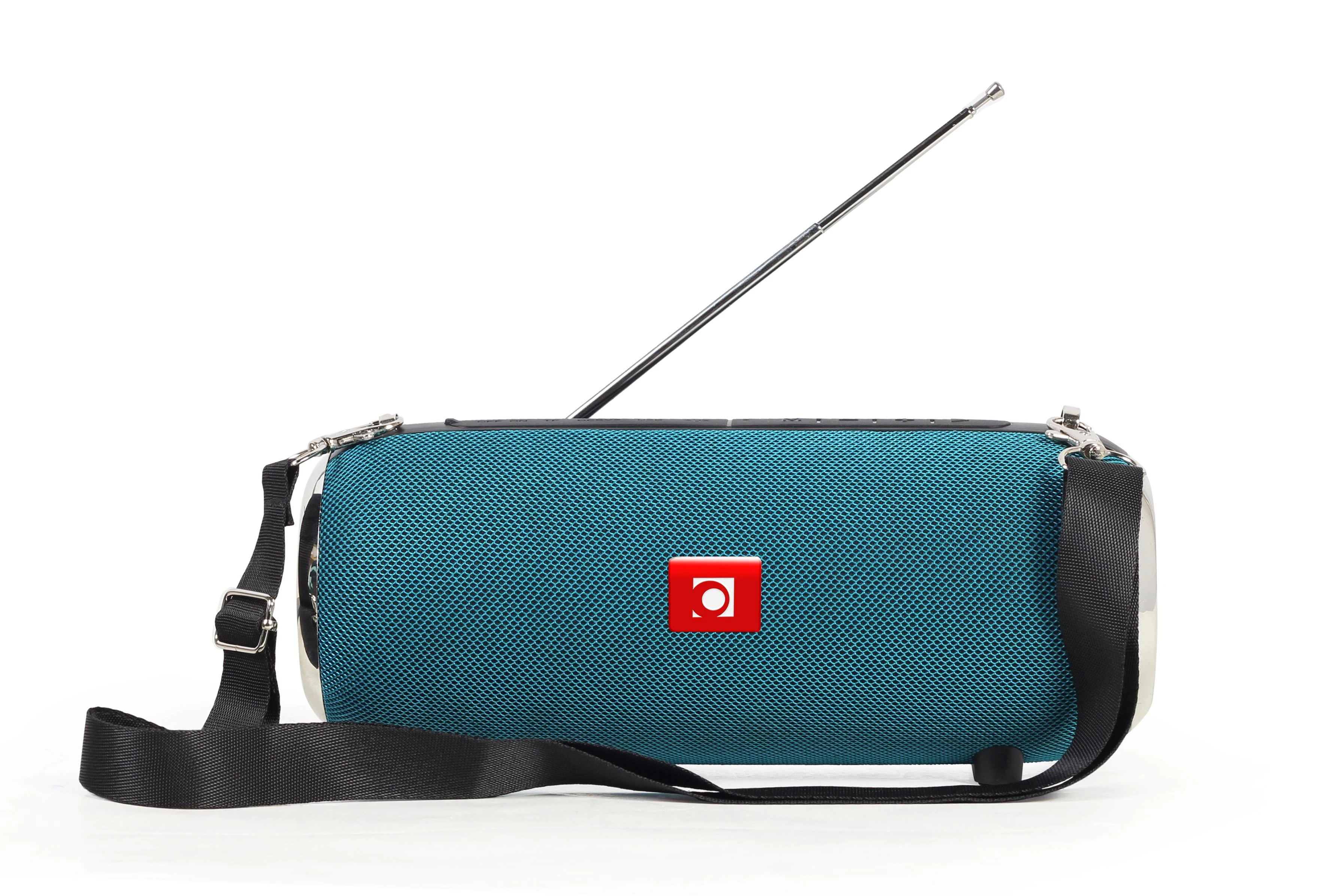 Gembird SPK-BT-17-G nešiojama kolonėlė su radijo antena, Turkio spalvos