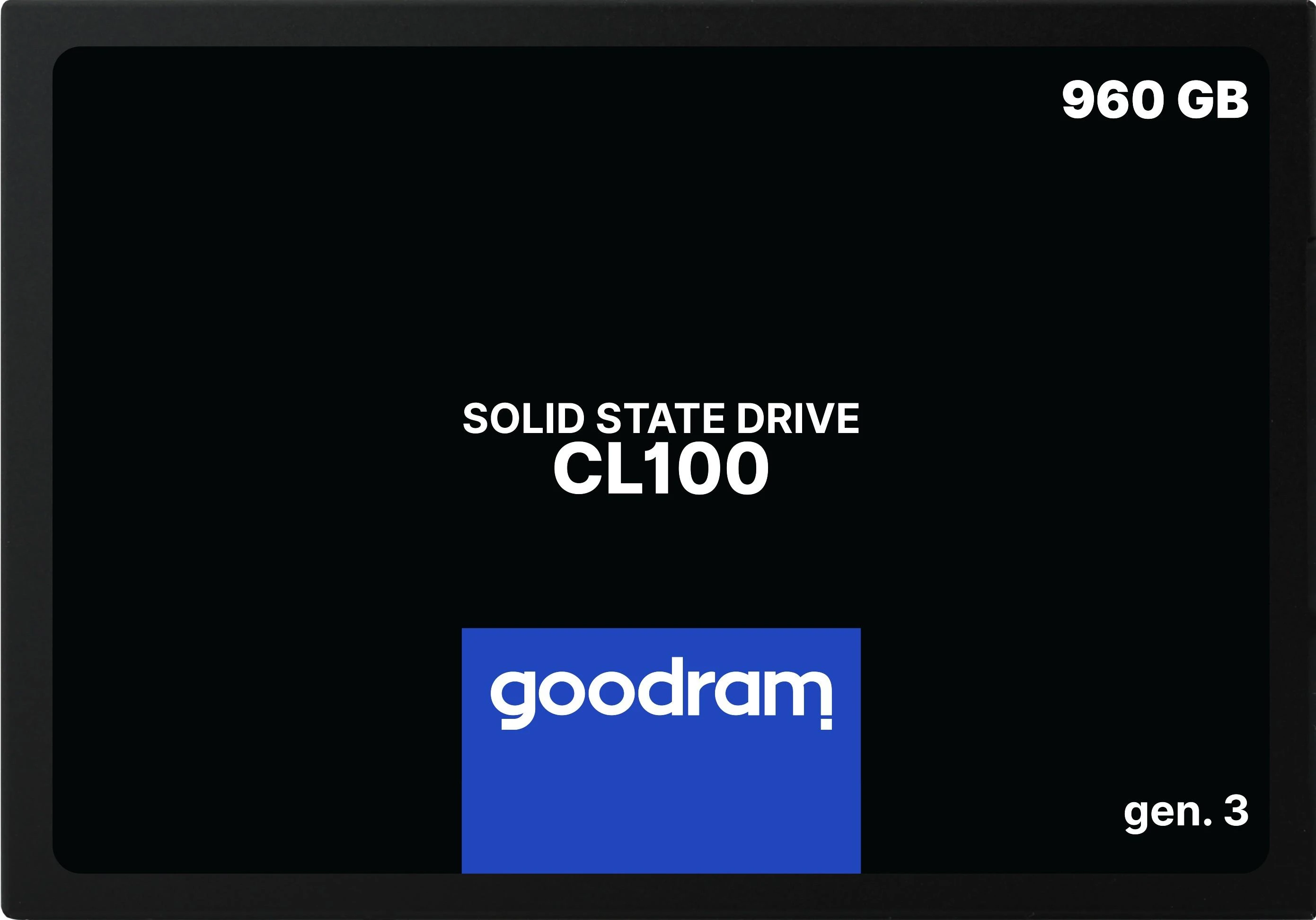 GOODRAM SSD CL100 GEN.3 960GB 2,5" SATA3 540/460 MB/s