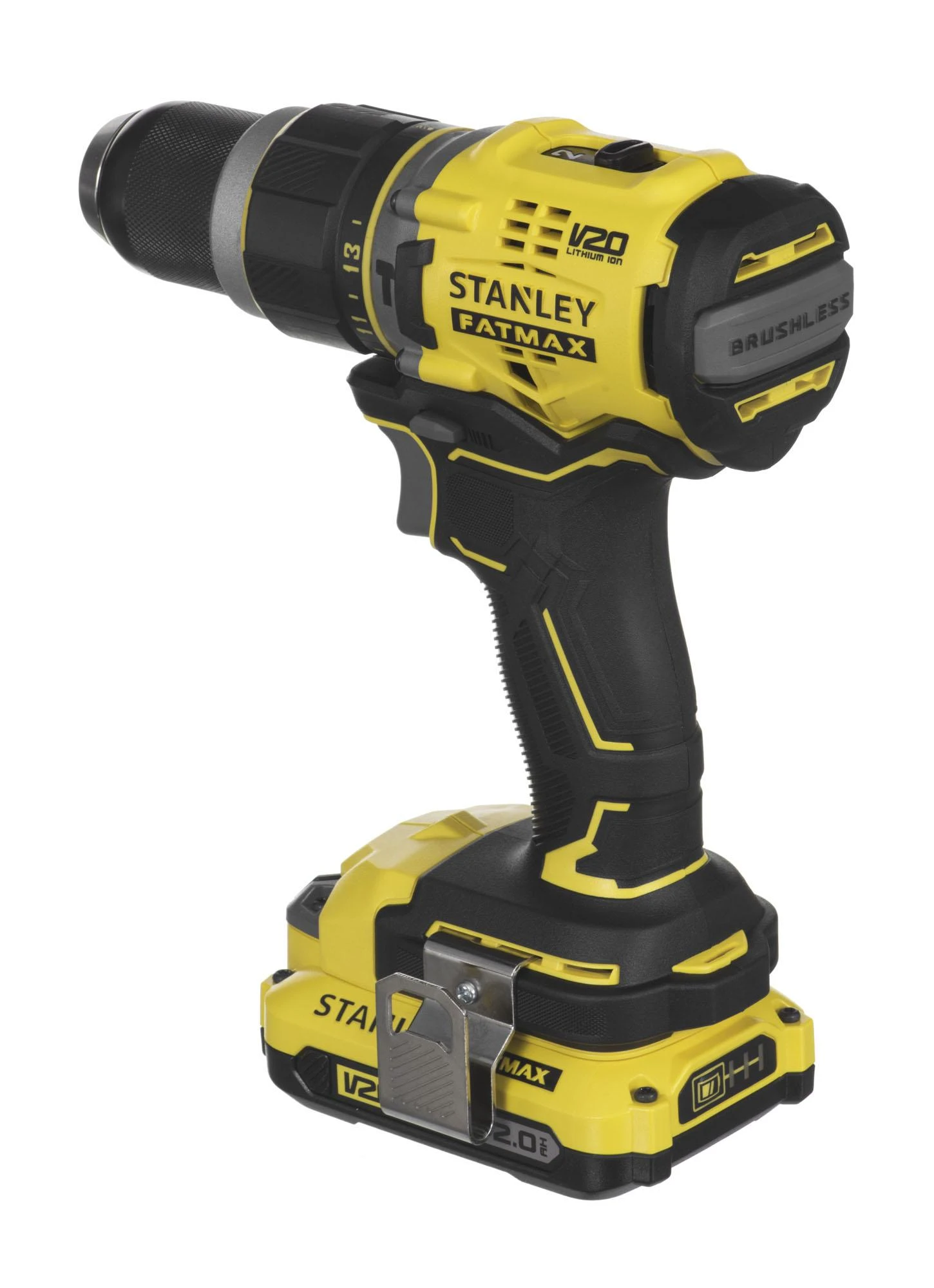 Smūginis  STANLEY SFMCD721D2K akumuliatorinis gręžtuvas 18V