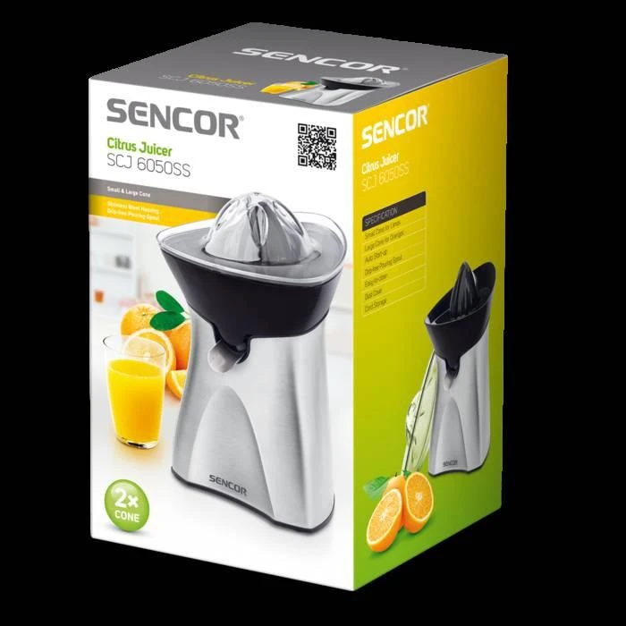 Sulčiaspaudė Sencor SCJ 6050 SS Galingumas 60W, nerūdijantis plienas