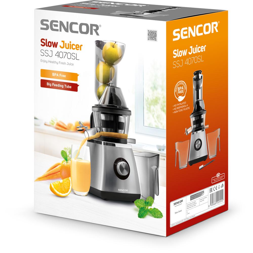 Sencor Lėtaeigė sulčiaspaudė SSJ 4070SL^