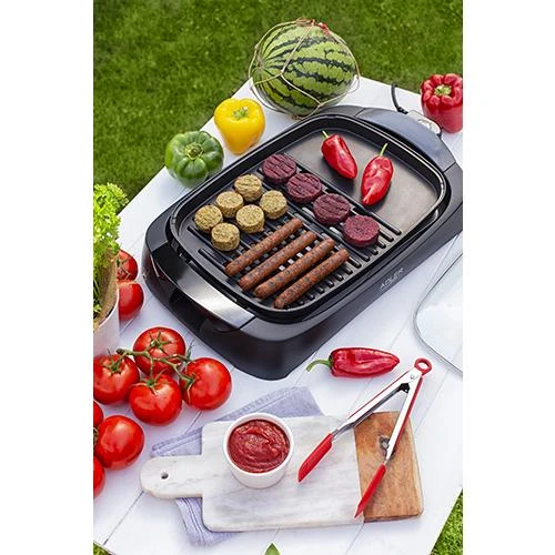 Adler | Electric Grilis | AD 6610 | Table | 3000 W | Juodas