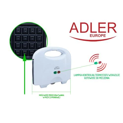 Vaflinė ADLER AD311, 700W