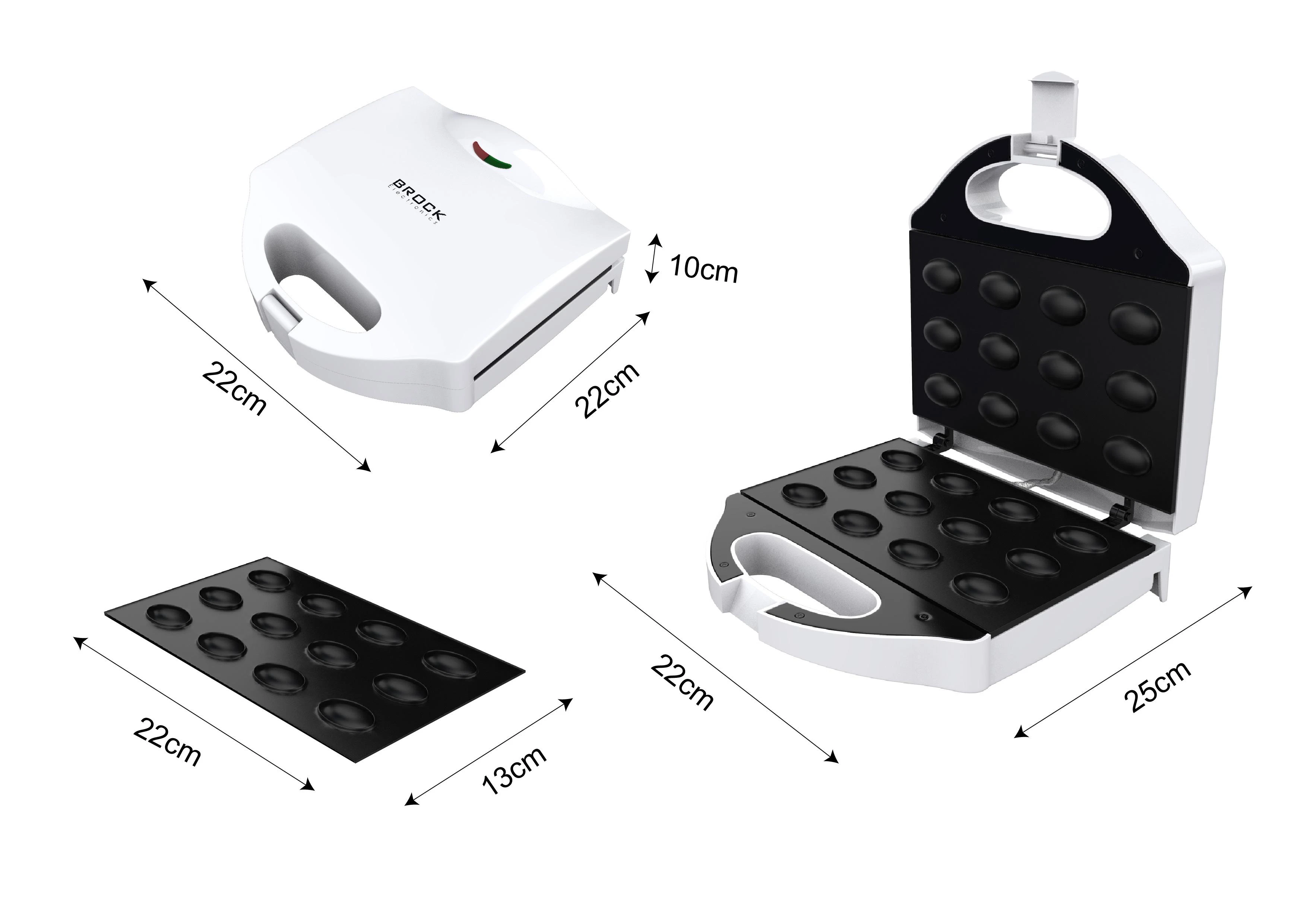 Sumuštinių keptuvas Elektrinė keptuvė Brock HZ 3012