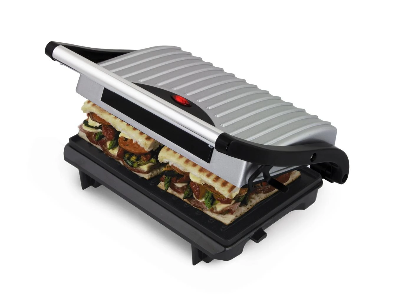 Grilis electric Esperanza Pizzaiola EKG005 (contact, 750W, inox color)