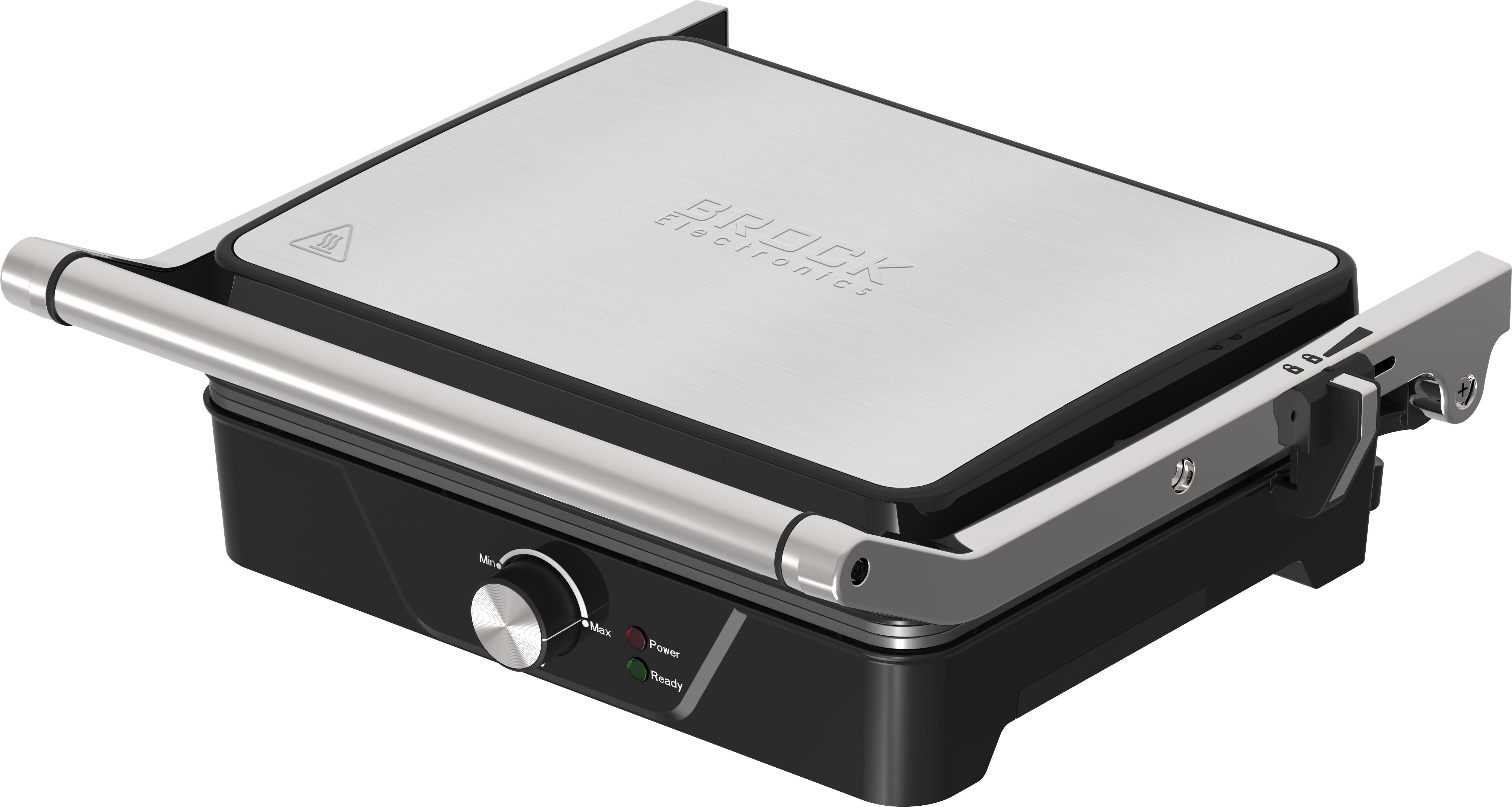 Sumuštinių keptuvas Elektros grilis Brock Elektros grilis BROCK HCG 5000 SS (HCG 5000 SS) - AGDBKGRE0001