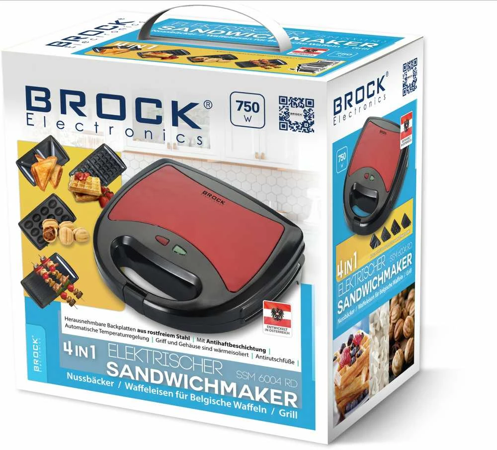 Sumuštinių keptuvas Keptuvas Brock SSM6004RD