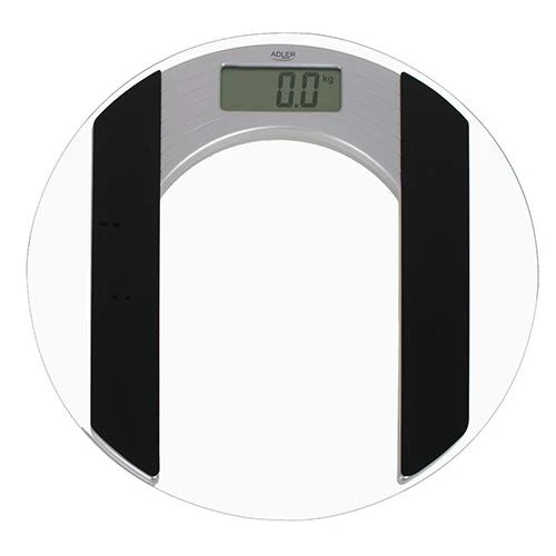 Adler | Body fit Svarstyklės | Didžiausias svoris (keliamoji galia) 150 kg | Tikslumas 100 g | Stiklas