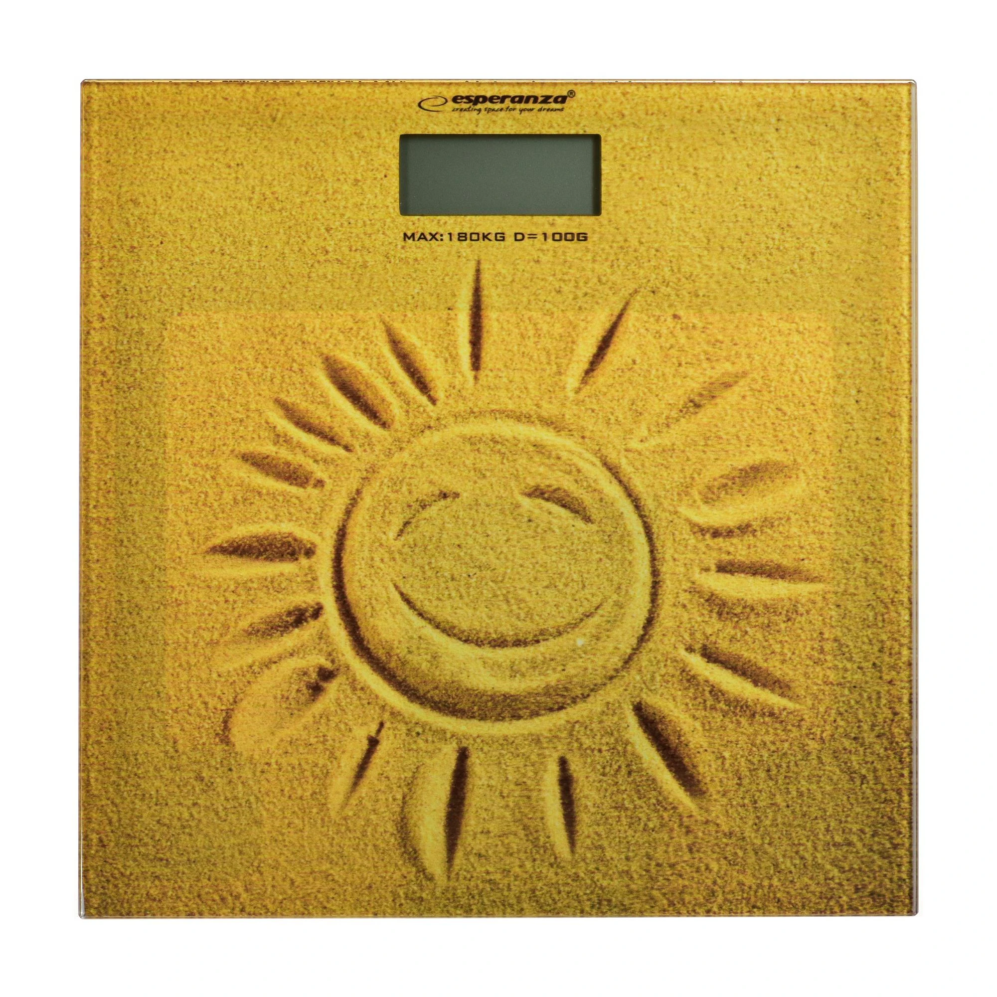 Svarstyklės vonios kambariui Esperanza Sunshine EBS006 (smėlio spalvos)