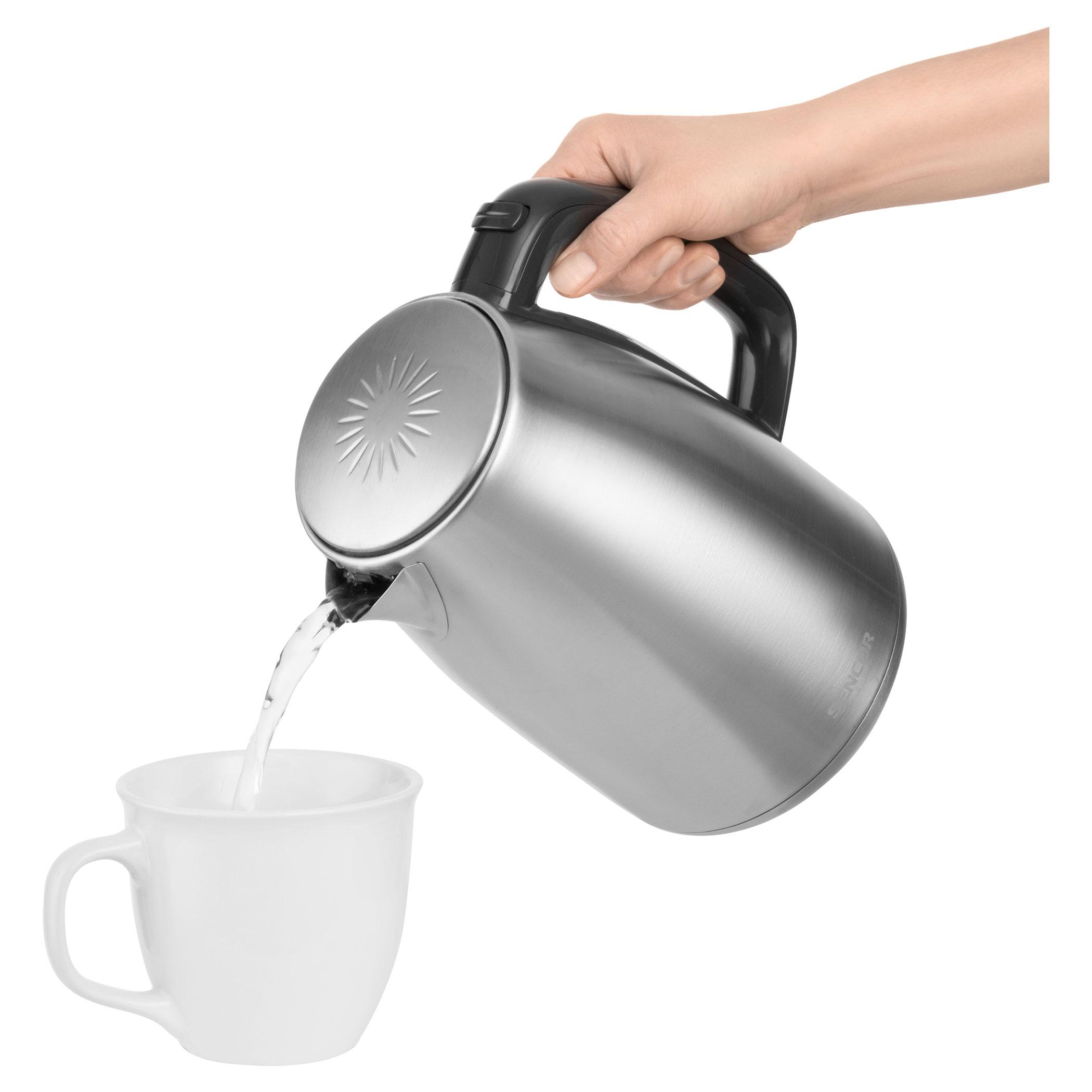 Sencor Elektrinis virdulys iš ner.pl.1.7l su reguliuojama temperatūra SWK1796SS,2200W
