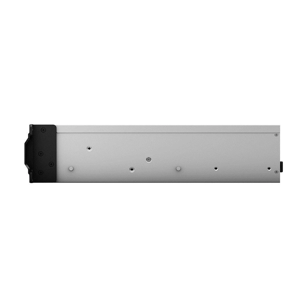 Serveris SYNOLOGY RS1221RP+ 8 skyrių NAS-Rackmount AMD Ryzen V1500B keturių branduolių 2,2 GHz 4GB DDR4 iki 32GB RJ-45 4x1GbE 2xUSB 3.2 1xeSATA