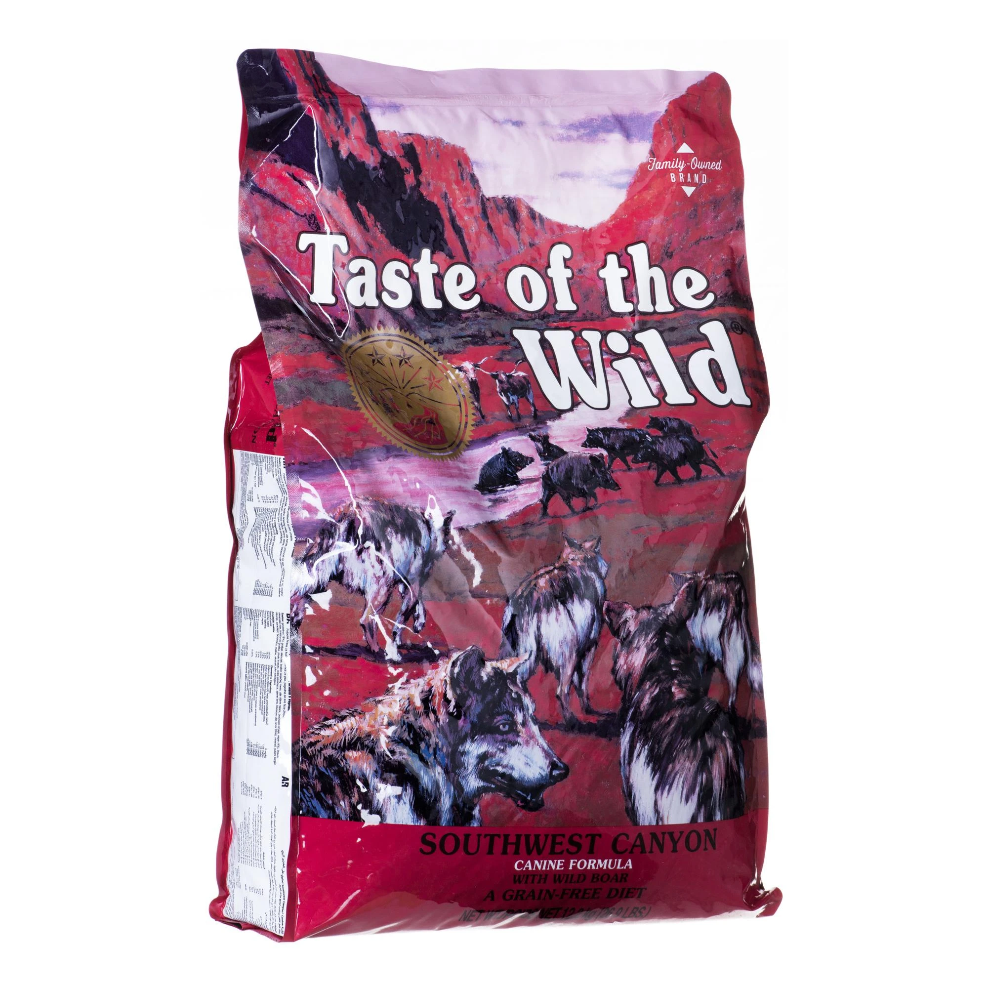 Taste of the Wild Laukinio šuns skonis Pietvakarių kanjonas 12,2kg