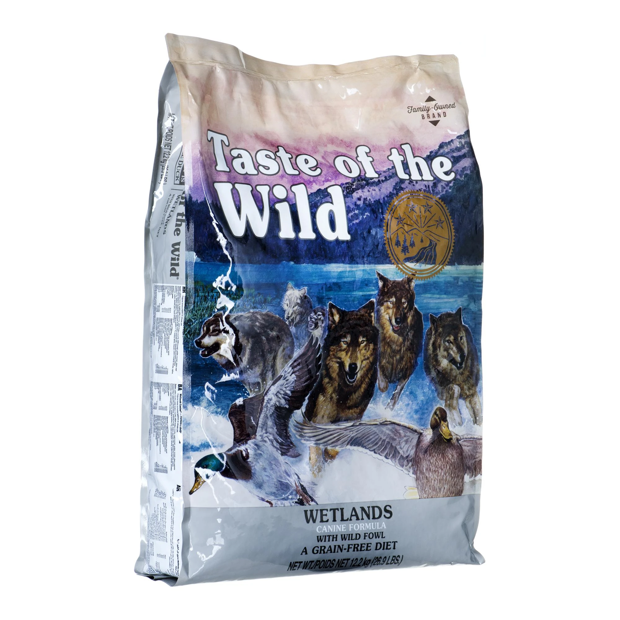 Taste of the Wild Laukinių šunų pelkių skonis 12,2kg