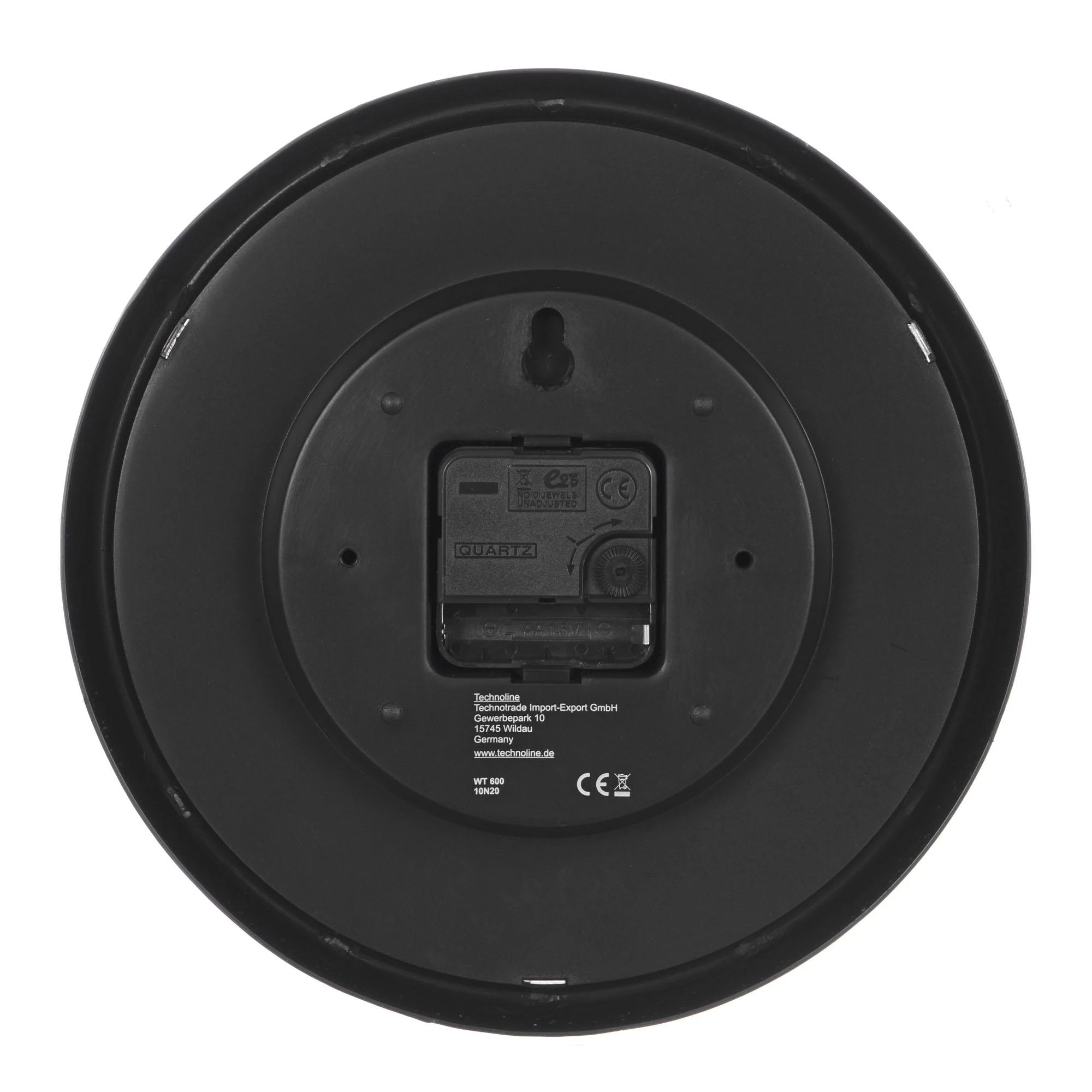 Laikrodis TechnoLine WT 600, juodas