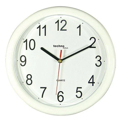 Techno line Sieninis laikrodis TECHNOLINE WT600 baltas 25 cm