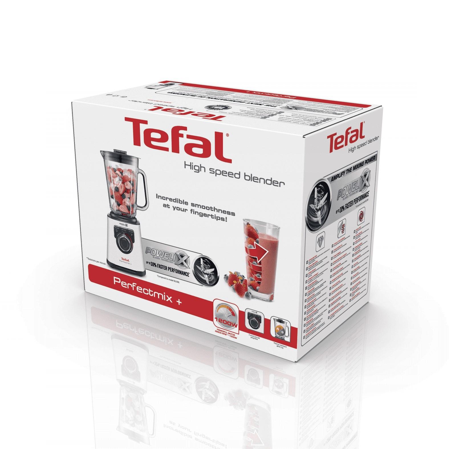 Kokteilių plaktuvas Tefal PerfectMix BL811D38, juodos/nerūdijančio plieno spalvos