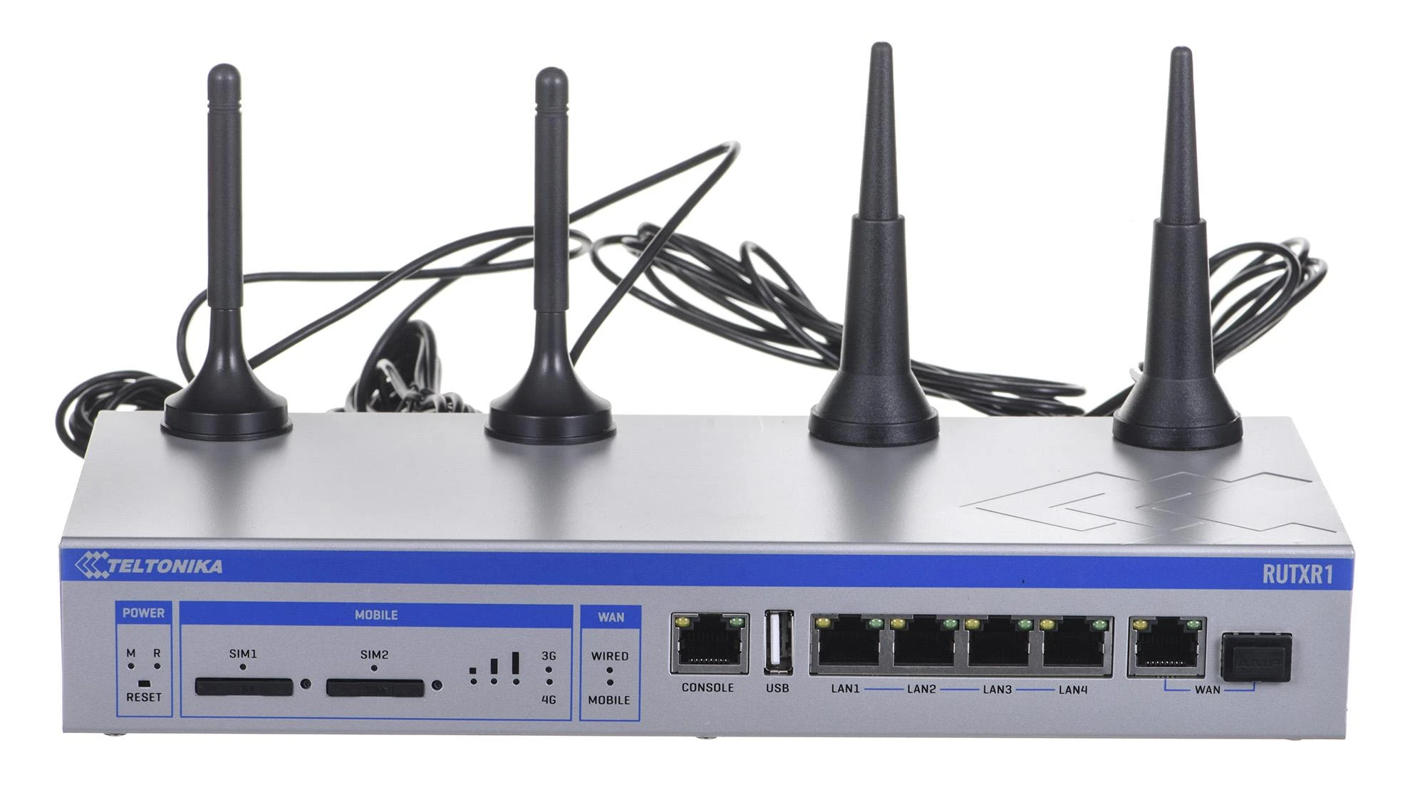 Šakotuvas Teltonika RUTXR LTE Maršrutizatorius | Enterprise Rack-Mountable SFP/LTE Maršrutizatorius | RUTXR1 | 802.11ac | 867 Mbit/s | 10/100/1000 Mbit/s | Ethernet LAN (RJ-45) jungtys 4xLAN jungtys, 1xSFP port, 1xWAN port | MU-MiMO Yes | 4G | 1