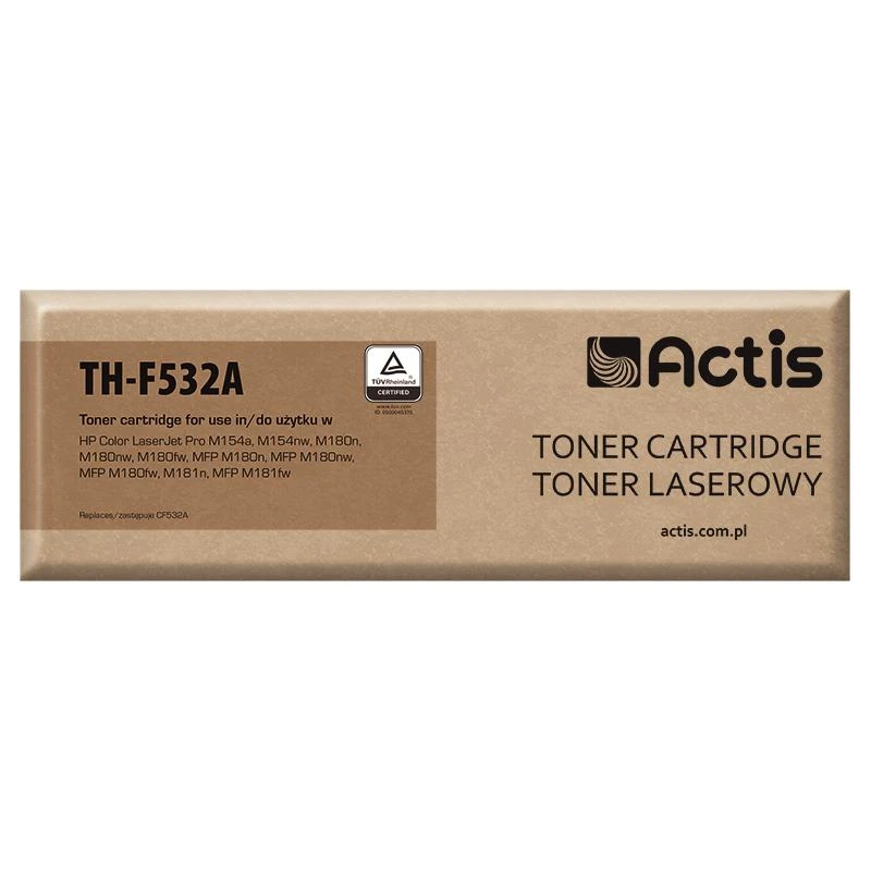 Actis Tonerio Kasetė - HP 304A CC532A; Canon CRG-718Y; 3000 Puslapių, Geltona.