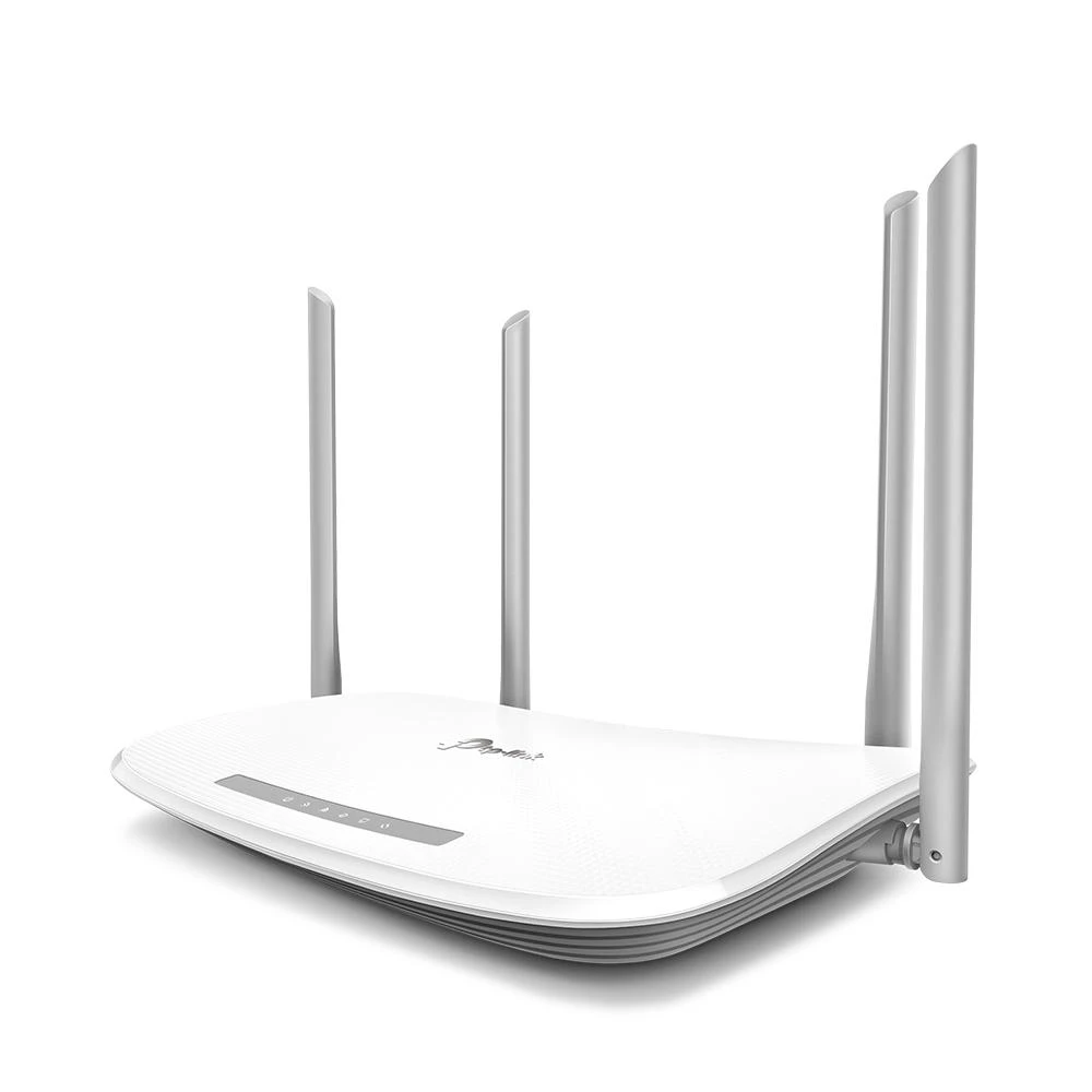 TP-LINK AC1200 Dual-Band Wi-Fi Gigabit Maršrutizatorius 300Mbps esant 2,4GHz + 867Mbps 5GHz 4 antenos 1 Gigabit WAN + 3 Gigabit LAN prievadai