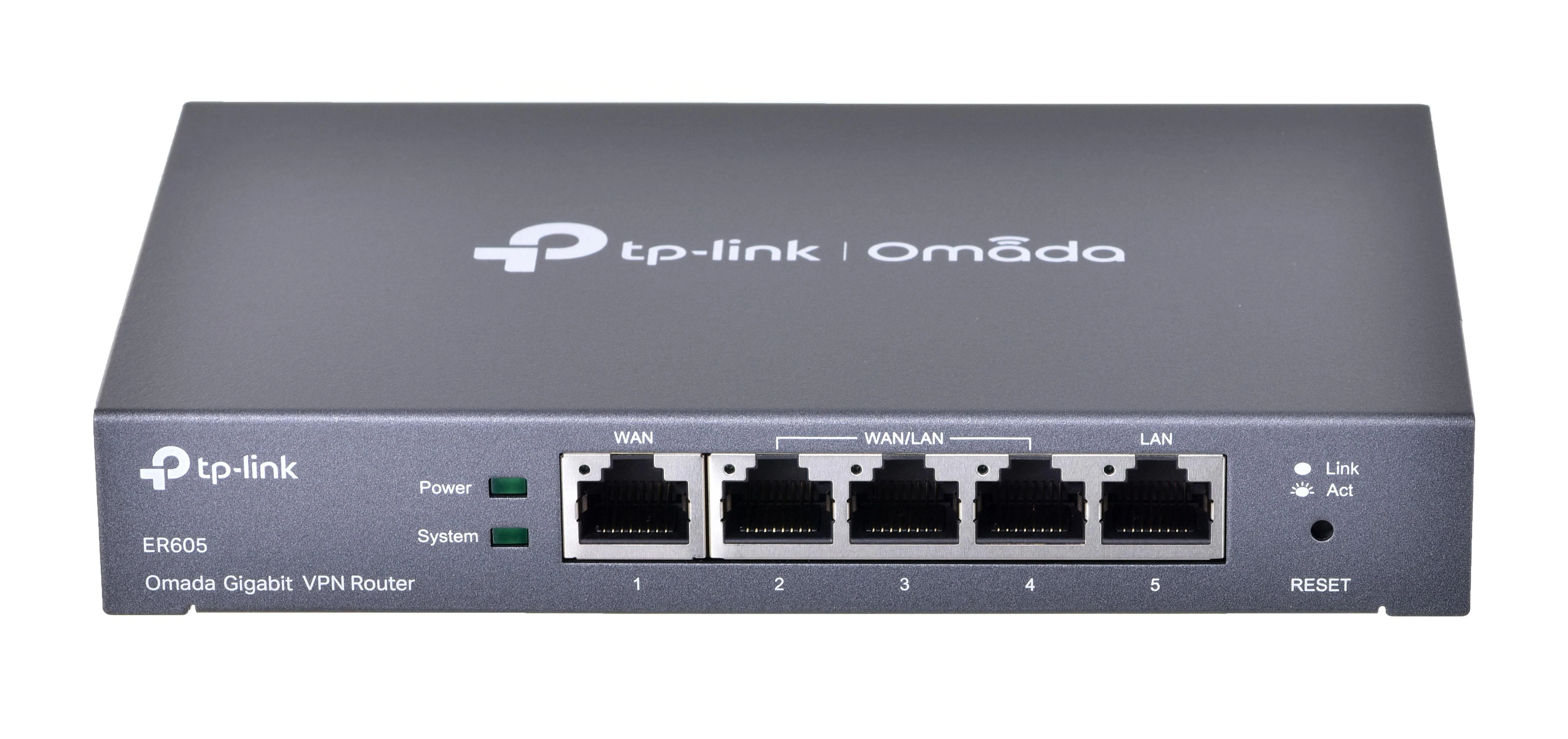 Šakotuvas TP-LINK | „SafeStream Multi-WAN VPN“ maršrutizatorius | TL-ER605 | 802.1q | 10/100/1000 Mbit/s | Ethernet LAN (RJ-45) jungtys 1 fiksuotas gigabito LAN prievadas | Tinklo ryšio palaikymas: Ne | MU-MiMO: Ne | Nėra mobiliojo plačiajuosčio ryšio