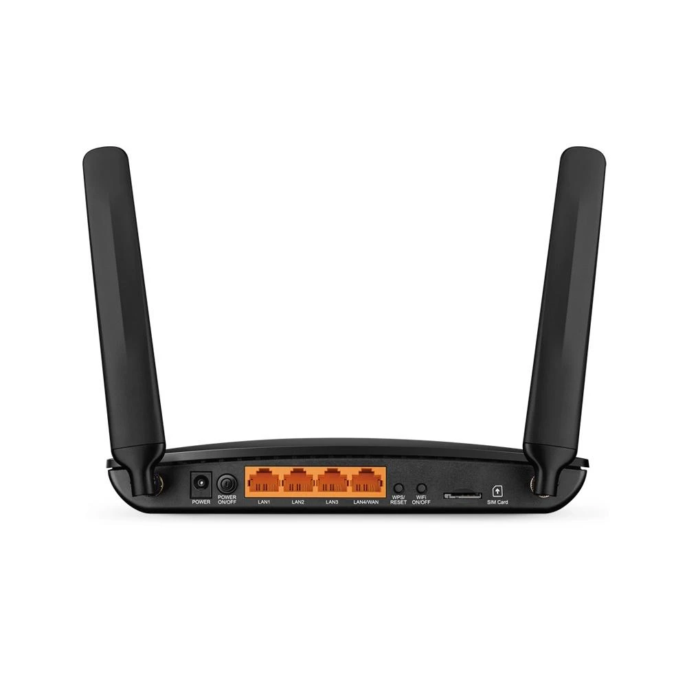 TP-LINK TL-MR150 belaidis maršrutizatorius Viena juosta (2,4 GHz) Greitas eternetas 3G 4G Juoda