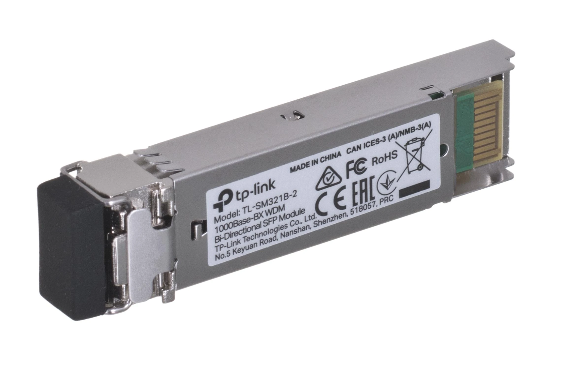 Šakotuvas TP-LINK | Gigabit Single-Mode WDM Media Converter | TL-SM321B-2 | 9/125 μm SMF (Single-Mode Fiber) | 9/125 μm SMF (Single-Mode Fiber)