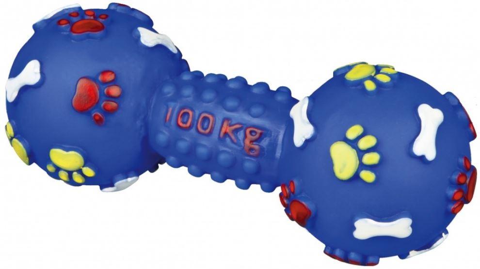 Trixie Žaislas Hantelis guminis mažas 15cm