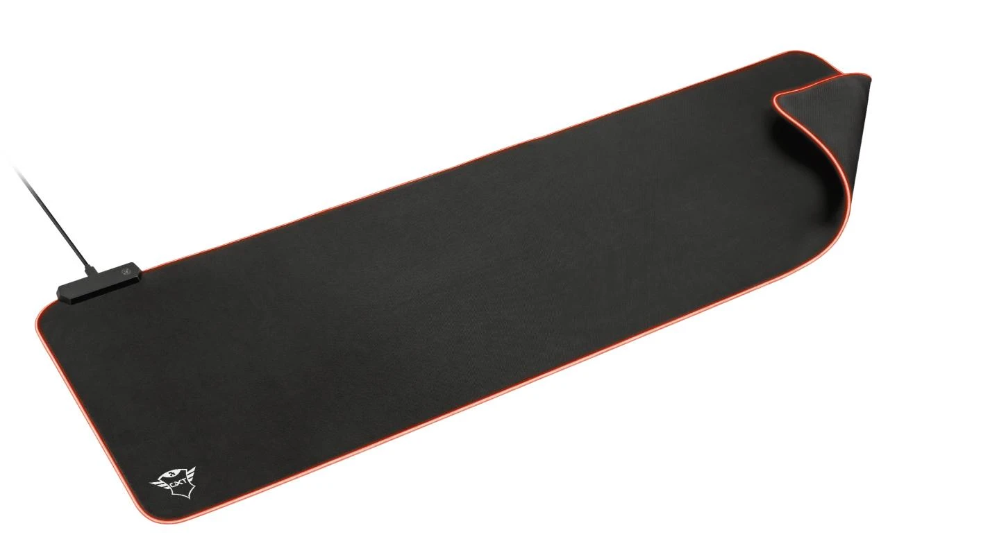 TRUST GXT 764 Glide-Flex RGB XXL pelės kilimėlis | 930x300x3mm