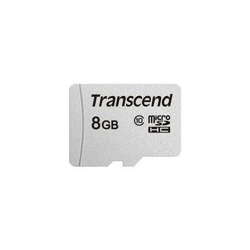 Atminties kortelė „TRANSCEND“ 8 GB „Micro SD“ be adapterio, 10 klasė
