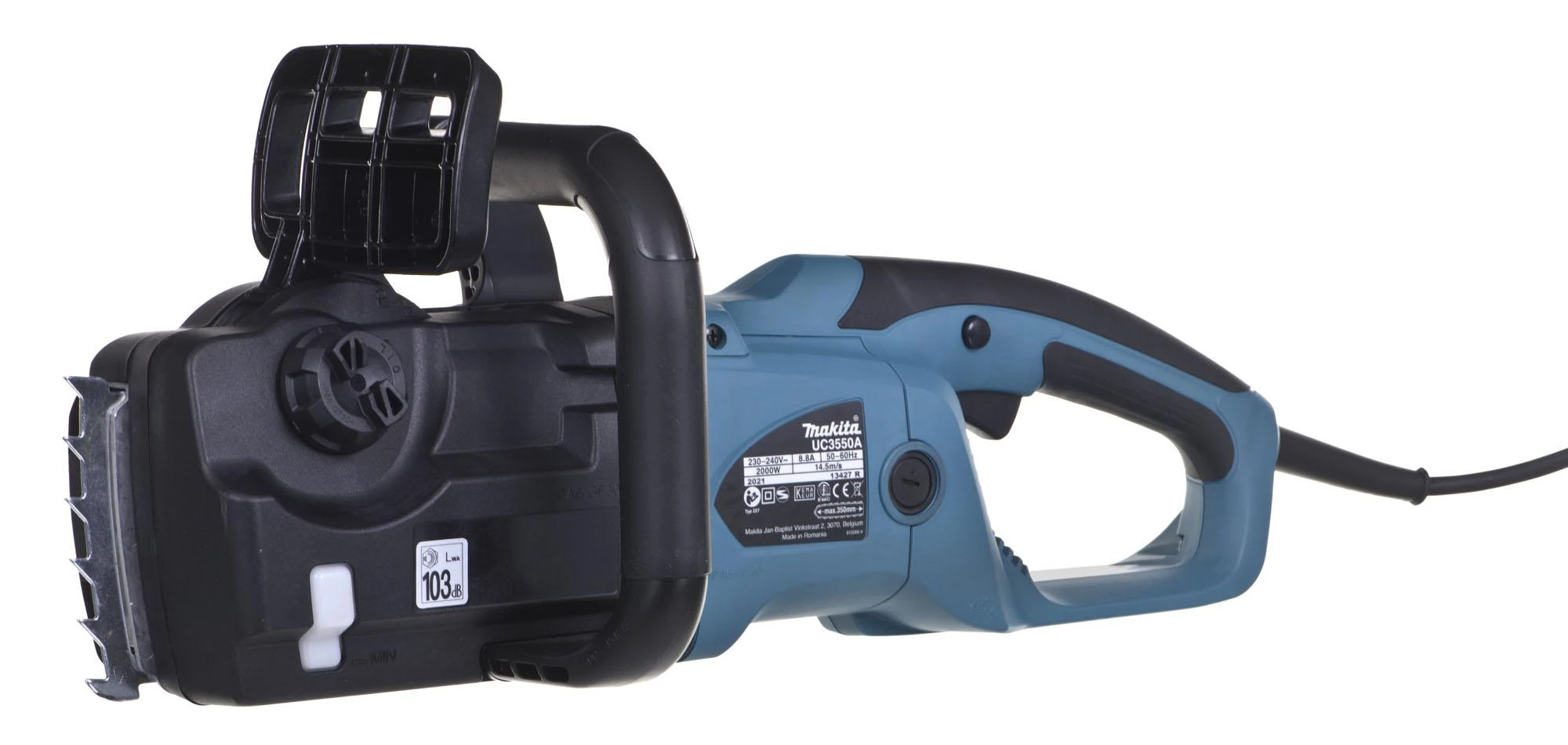 Grandininis pjūklas Makita UC3550A; 2,0 kW; 35 cm elektrinis