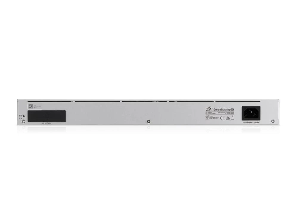 Šakotuvas UBIQUITI UDM-PRO UNIFI DREAM MACHINE 8 PORT SWITCH DAUGIŲ PROGRAMŲ SISTEMA SU 3,5 HDD IŠPLĖTIMU DUAL WAN 10G SFP+ IR 1G RJ45