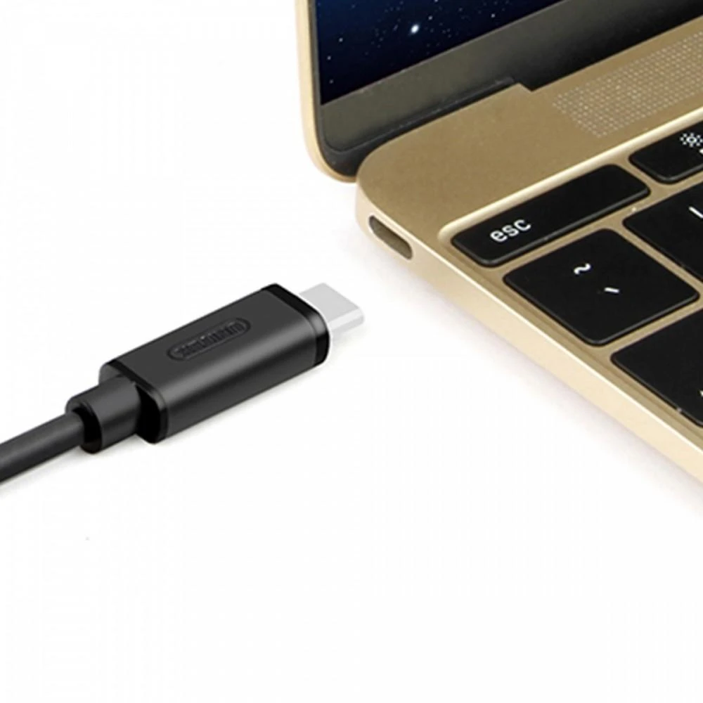UNITEK Y-C474BK Unitek C tipo USB laidas į USB 3.1, Y-C474BK