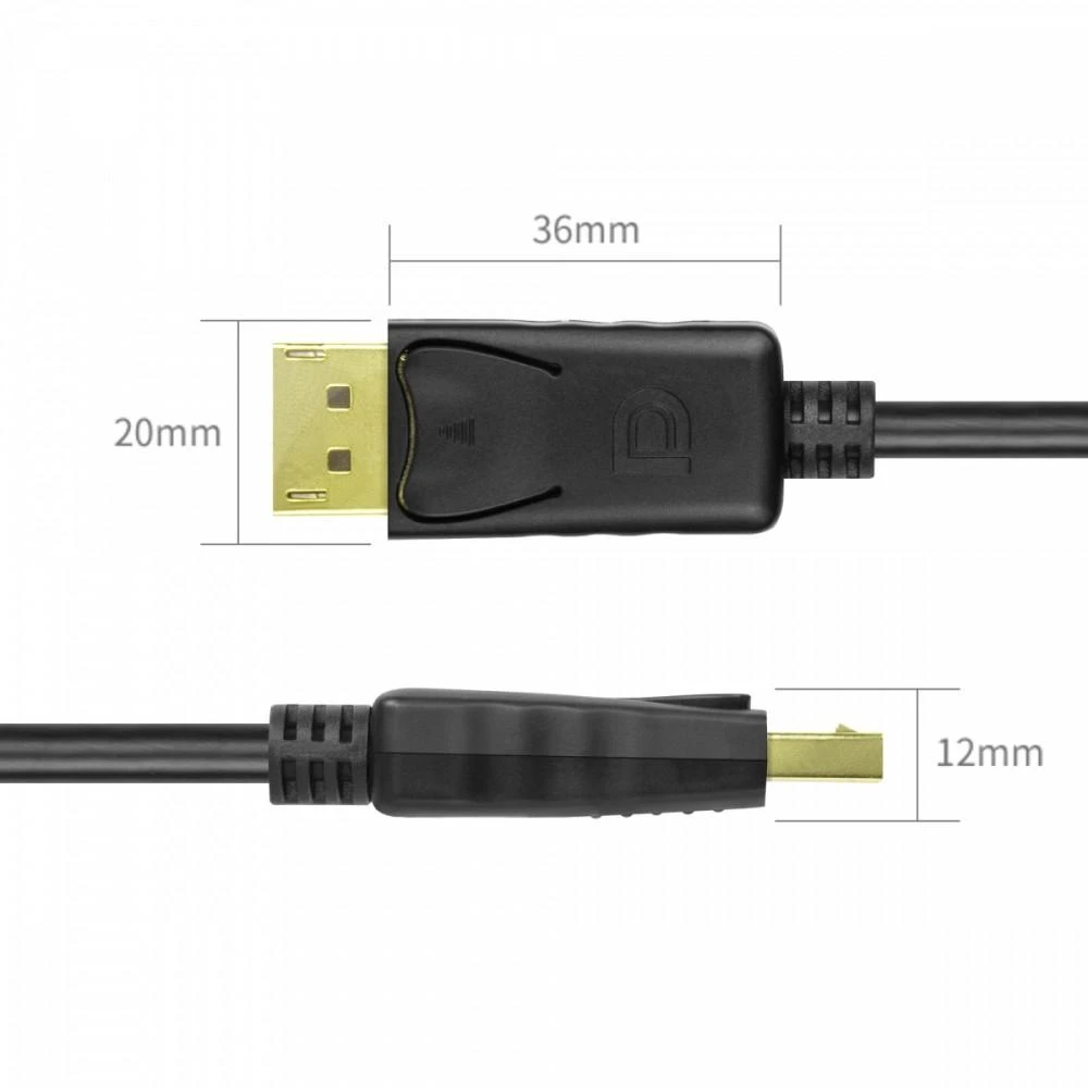 UNITEK Y-C609BK Unitek Cable DisplayPort M/M, 3m Y-C609BK