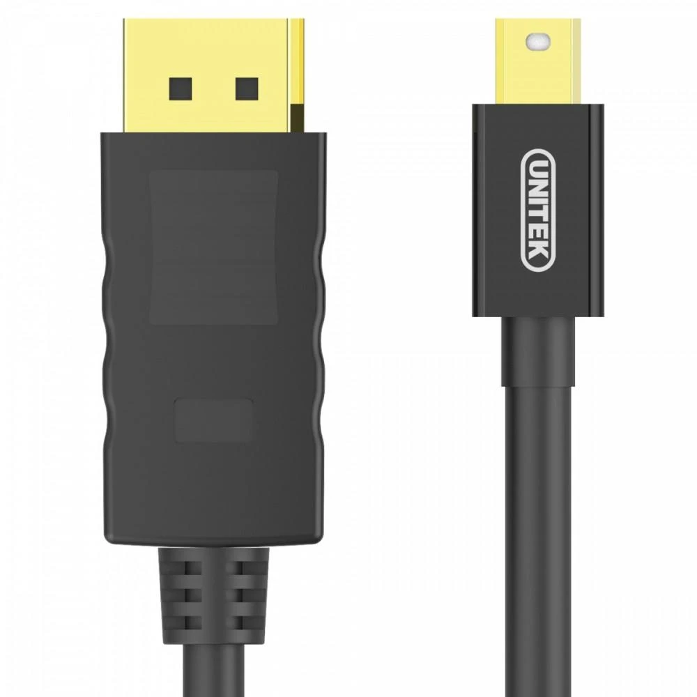 UNITEK Y-C611BK Unitek kabelis miniDisplayPort į DisplayPort M/M, 2m Y-C611BK