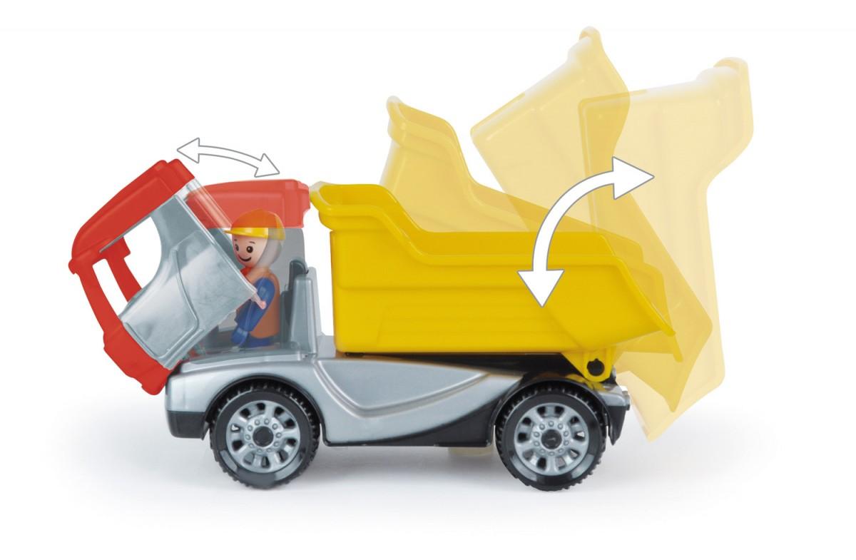 Lena Sunkvežimių komplektas statybinių automobilių su priedais