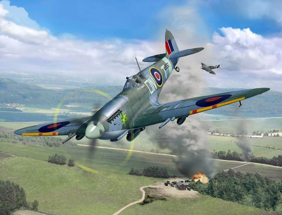 Revell – Supermarine Spitfire Mk. IXc, 1/32, 03927