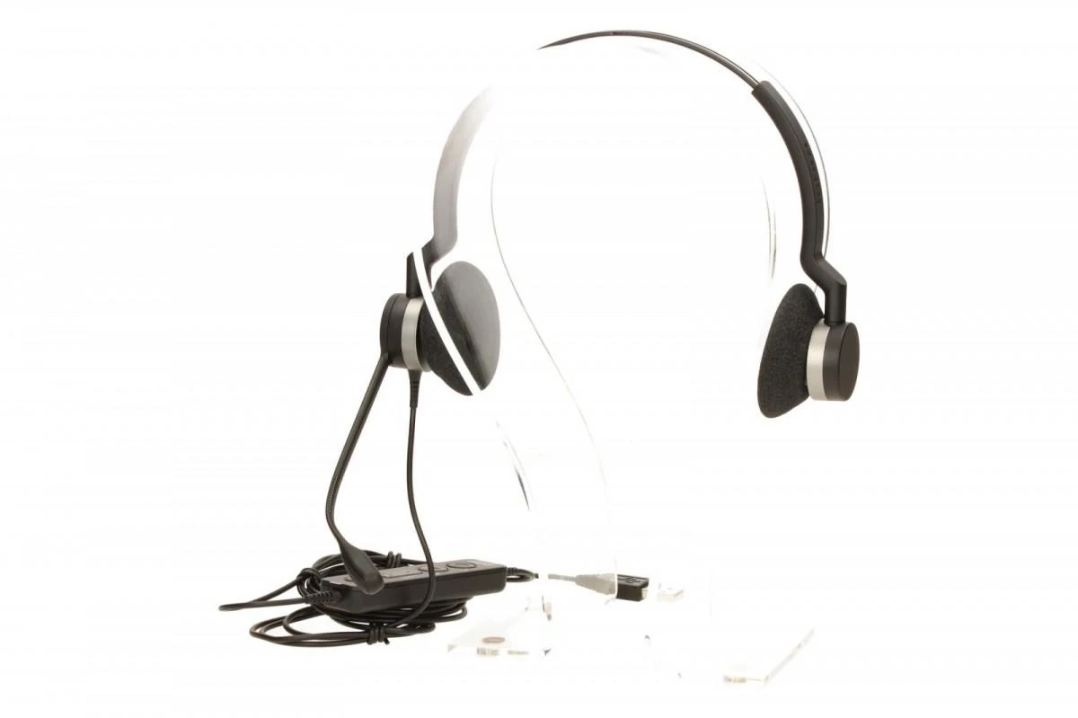 Ausinės Jabra Biz 2300 USB Duo tipas: 82 E-STD, Juodos spalvos